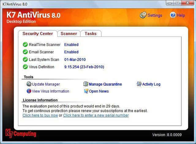 download antivirus k7 total security