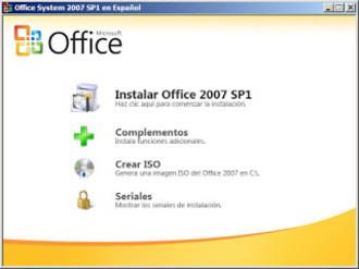 Microsoft Office 2007 SP1  Télécharger