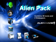 deviantart alienware icon packs