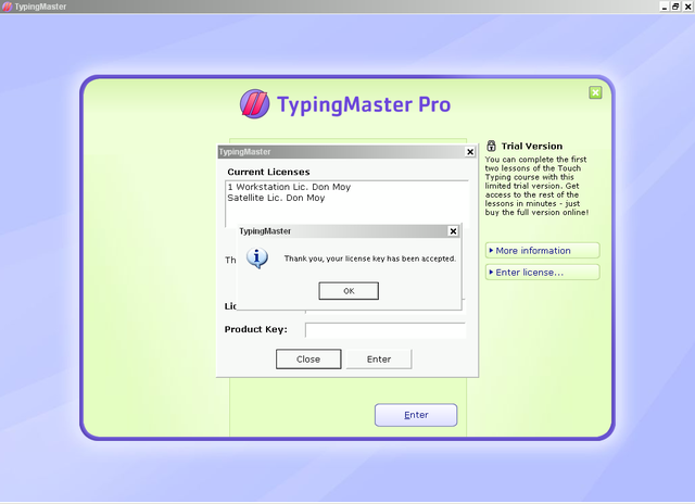 Typingmaster Premium, Free trial & download available