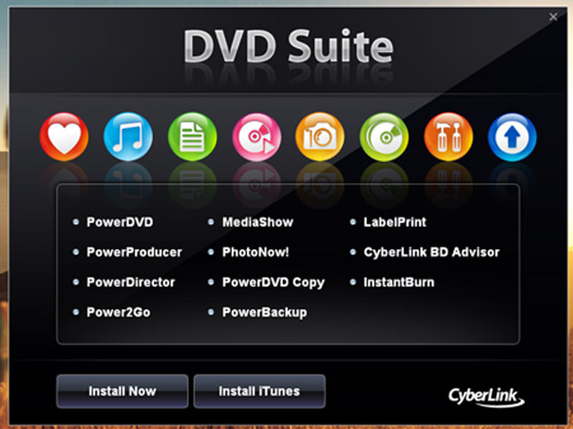 download cyberlink dvd media suite