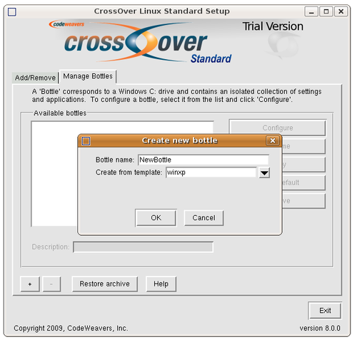 Crossover как пользоваться linux