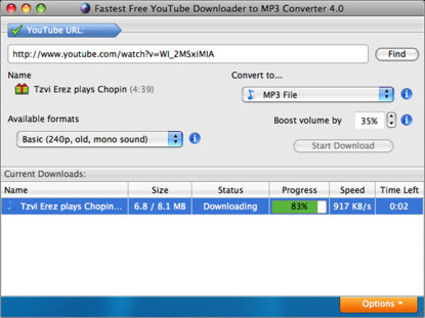 free youtube downloader to mp3 converter for mac