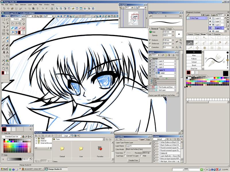  Manga  studio ex v3 0 comic drawing  software  element5 suborlo