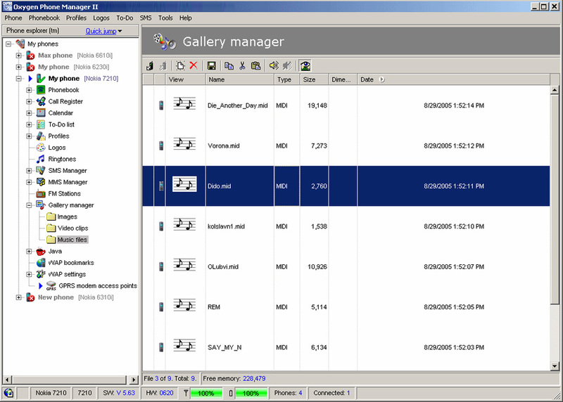 oxygen phone manager ii serial key